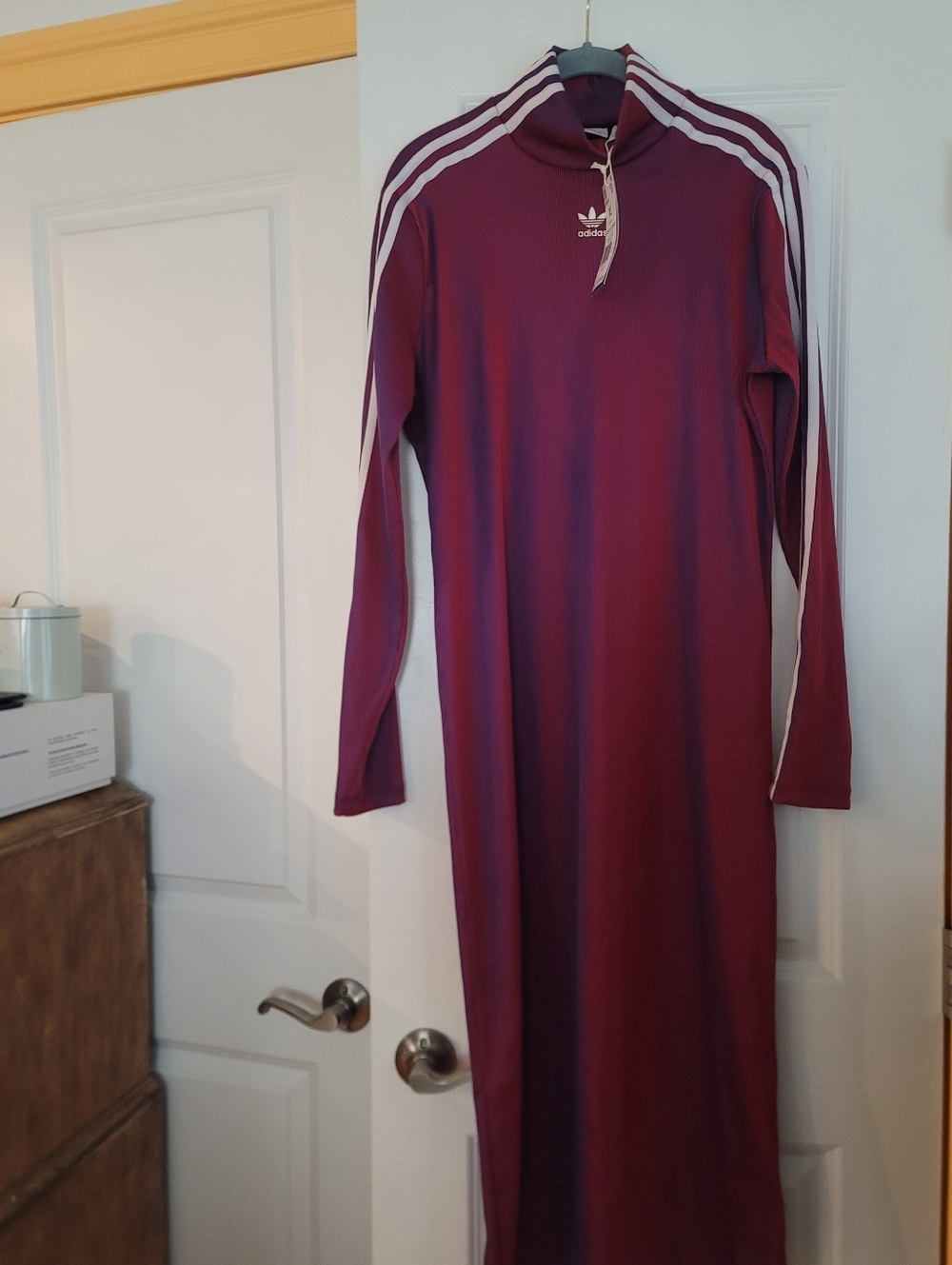 Adidas Otiginals Rasant Dress Berry Colored Ombre Sz XL - Picture 6 of 6